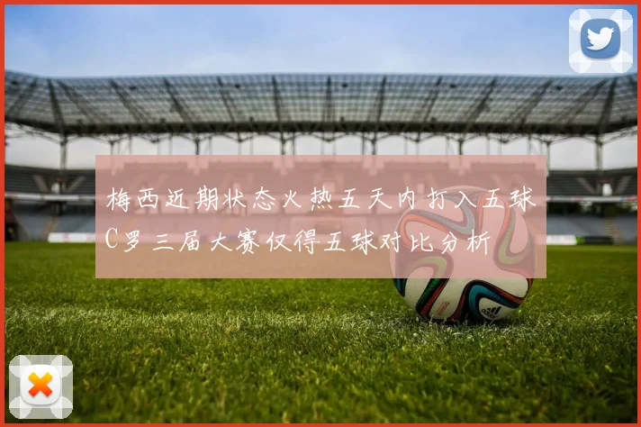 梅西近期状态火热五天内打入五球C罗三届大赛仅得五球对比分析